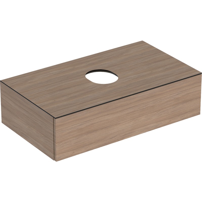 Тумба під накладну раковину Geberit VariForm 90х51 см ДСП дуб 501.169.00.1