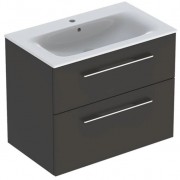 Тумба під раковину Geberit Selnova Square 78,8х50,2 см ДСП лава 501.209.00.1