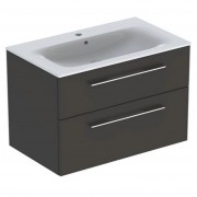 Тумба под раковину Geberit Selnova Square 98,8х50,2 см ДСП лава 501.213.00.1