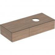 Тумба під накладну раковину Geberit VariForm 120х51 см ДСП дуб 501.175.00.1