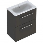 Тумба под раковину Geberit Selnova Square 58,8х50,2 см ДСП лава 501.205.00.1