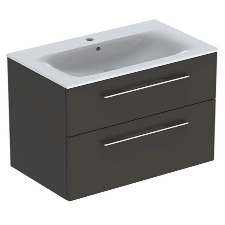 Тумба под раковину Geberit Selnova Square 98,8х50,2 см ДСП лава 501.213.00.1