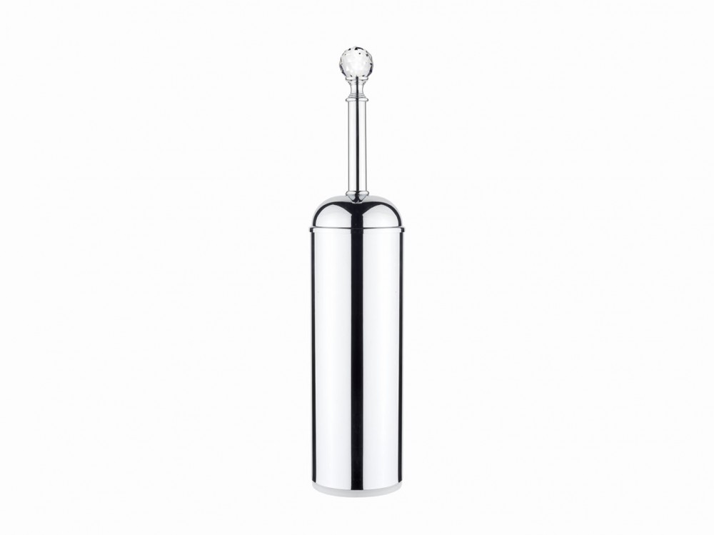 Ершик для унитаза Ibb Madras Oriente Swarovski напольный металл хром MA12CROSWA