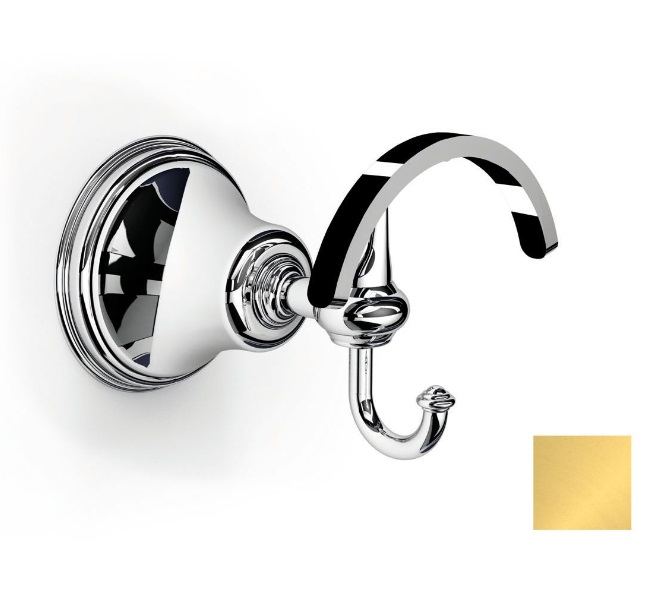 Крючок для ванной Ibb Liberty одинарный металл золото LI08ORO