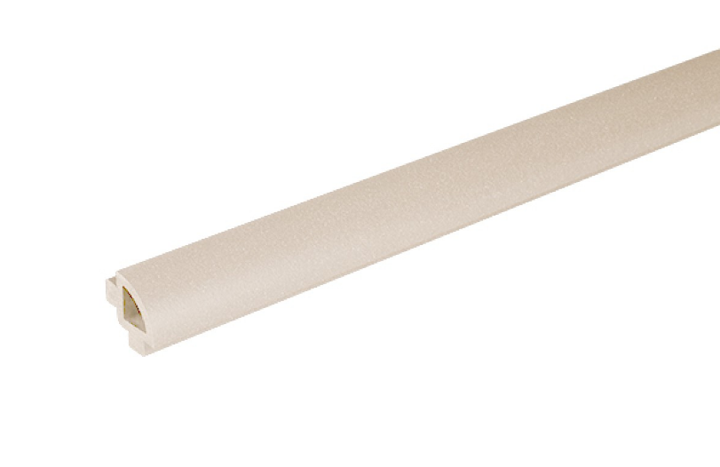 Профіль овальний для терасної дошки Bergdeck дерево/ПВХ клен BDC005