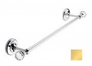 Держатель для полотенец Ibb Madras Oriente Swarovski 45 см металл золото MA45ORO