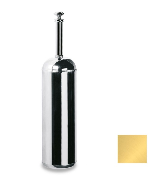 Ершик для унитаза Ibb Liberty напольный металл золото LI25ORO