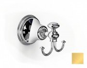 Крючок для ванной Ibb Liberty двойной металл золото LI09ORO