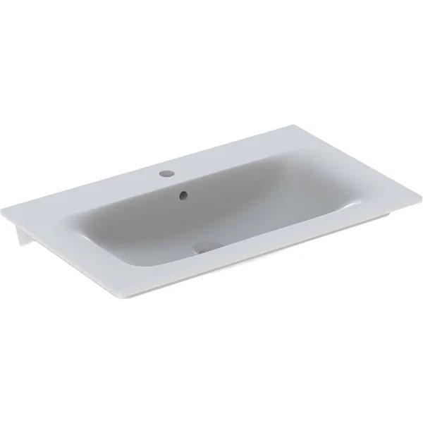 Раковина для ванной Geberit Selnova Square 80х48 см фарфор белый 500.995.00.1