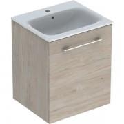 Тумба под раковину Geberit Selnova Square 53,8х50,2 см ДСП светлый орех 501.219.00.1