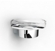 Мильниця для ванною Ibb Lapiana настінна скло/метал хром LN01CCRO