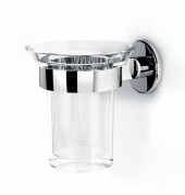 Стакан для зубных щеток Ibb Spark настенный нержавеющая сталь полированная SK02