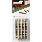 Заглушки для террасной доски Bergdeck дерево/ПВХ клен (упаковка 12 шт) BDZD05