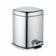 Ведро для мусора Ibb Grand Hotel 5 л с педалью хром GH68CRO