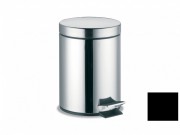 Ведро для мусора Ibb Grand Hotel 5 л с педалью черный матовый GH66NEO