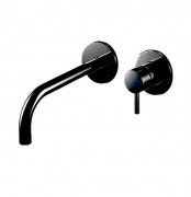 Смеситель для раковины Vema Maira настенный однорычажный черный матовый V27050F0202