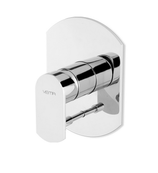 Змішувач для душа Vema Plavis прихованого монтажу одноважільний хром V01140EB0010
