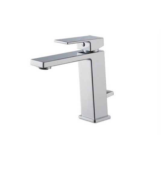 Смеситель для раковины Vema Lys с донным клапаном хром V25010B0010