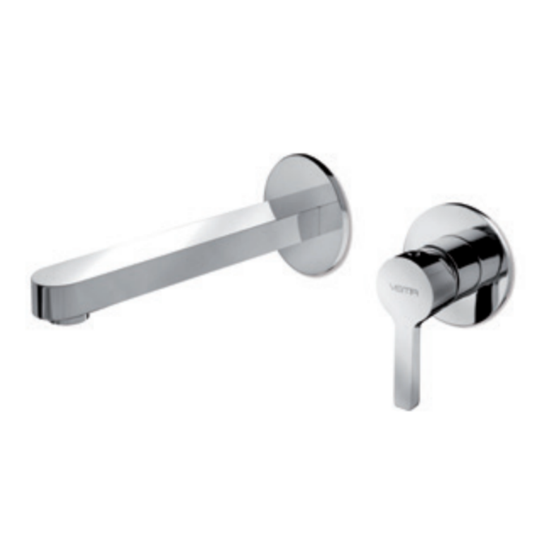 Змішувач для раковини Vema Marna настінний одноважільний хром V09050B0010