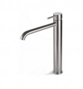 Смеситель для раковины Vema Tiber steel однорычажный нержавеющая сталь V17021AC001