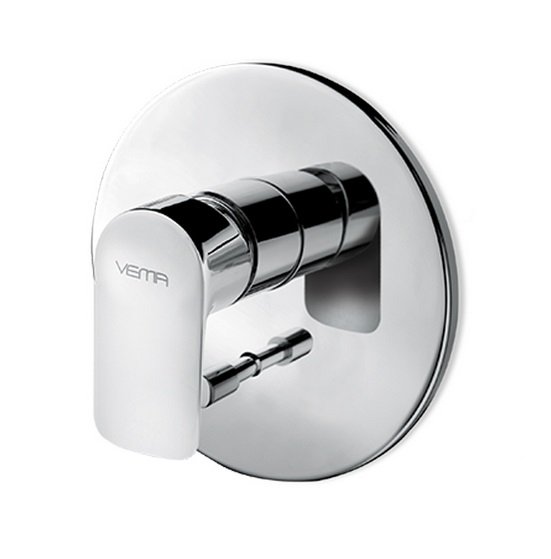 Смеситель для душа Vema Slate скрытого монтажа однорычажный хром V14140EB0010