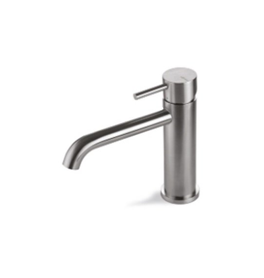 Смеситель для раковины Vema Tiber steel однорычажный нержавеющая сталь V17011AC001