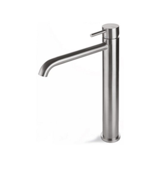 Смеситель для раковины Vema Tiber steel однорычажный нержавеющая сталь V17021AC001