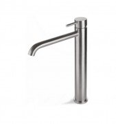 Смеситель для раковины Vema Tiber steel однорычажный нержавеющая сталь V17021AC001