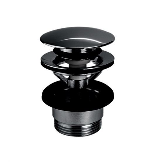 Донный клапан для раковин без перелива Vema Vema черный матовый P000400F0202