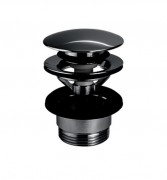 Донный клапан для раковин без перелива Vema Vema черный матовый P000400F0202