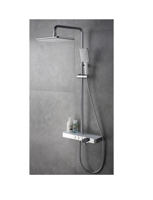 Душевая стойка для душа Vema Wellness с термостатом хром V08232B0010