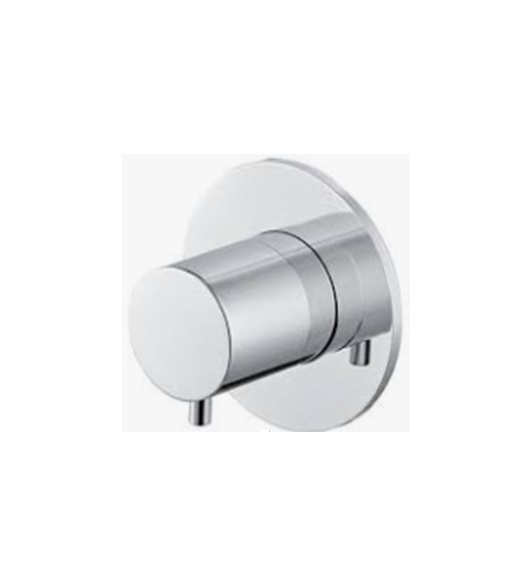 Перемикач режимів Vema Wellness прихованого монтажу на 3 споживача хром V27120B0010