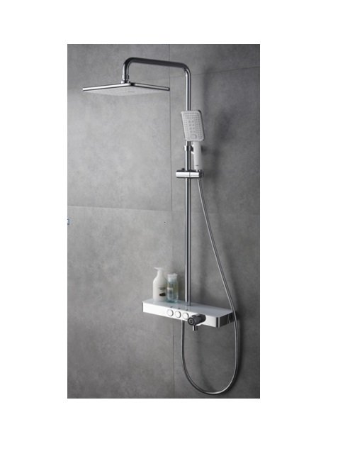 Душова стійка для душа Vema Wellness з термостатом хром V08232B0010