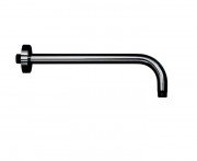 Кронштейн для верхнього душу Vema Vema 300 мм чорний матовий V08252F0202