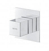 Переключатель режимов Vema Wellness скрытого монтажа на 3 потребителя хром V25120B0010
