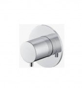 Переключатель режимов Vema Wellness скрытого монтажа на 3 потребителя хром V27120B0010