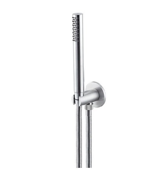 Ручний душ на тримачі Vema Wellness steel нержавіюча сталь V08132AC005