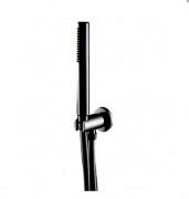 Ручной душ на держателе Vema Wellness steel черный матовый V08132F0202