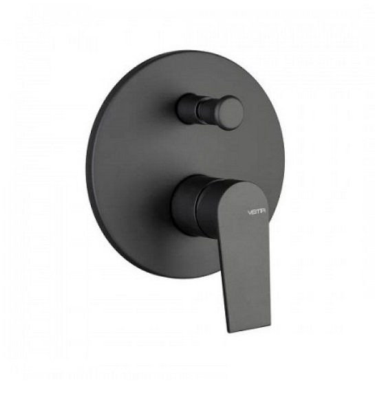 Смеситель для душа Vema Vema скрытого монтажа черный матовый V16040F0202