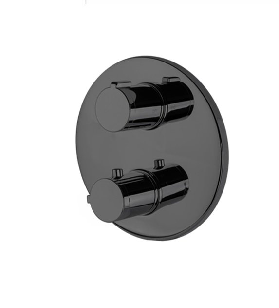 Термостат для душу Vema Vema прихованого монтажу чорний матовий V08110F0202