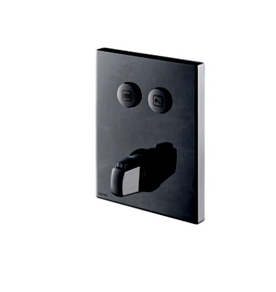 Термостат для душу Vema Wellness прихованого монтажу чорний матовий V08140F202