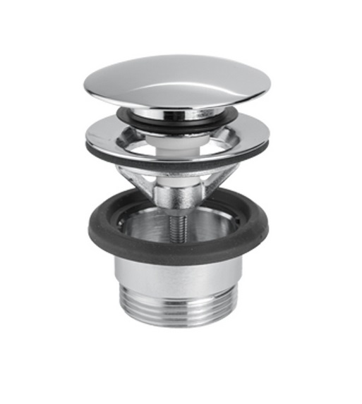Донный клапан для раковин без перелива Vema Vema хром P000400B0010