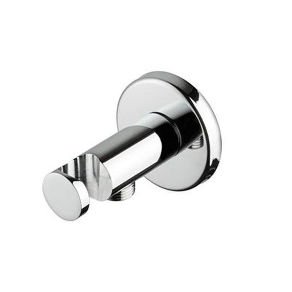 Шланговое під'єднання Vema Vema з тримачем ручного душа хром V03173B0010