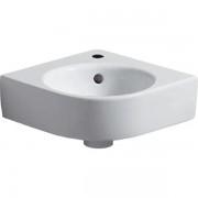 Раковина для ванної Geberit Selnova Compact 45x39,5 см кутова фарфор білий 501.519.00.1