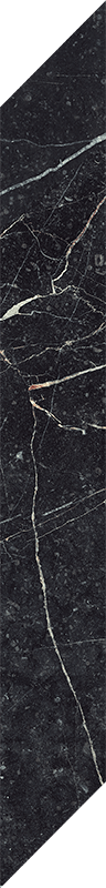 Фриз керамогранит Paradyz Barro Nero матовый грес правый 7,2х59,8 см L---072X598-1-BARR.NEPR