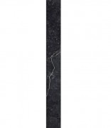 Плинтус керамогранит Paradyz Barro Nero матовый грес 9.8х59.8 см C---098X598-1-BARR.NE
