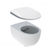 Унитаз подвесной Geberit Selnova 35,5х53 см с сидением с крышкой Soft-Close белый 500.694.01.2+500.335.01.1