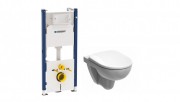 Унитаз подвесной Geberit Selnova с сидением и инсталляцией Geberit Duofix 500.265.01.1+500.335.01.1+458.126.00.1
