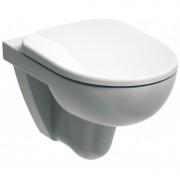 Унитаз подвесной Geberit Selnova 35,5х53 см с сидением с крышкой Soft-Close белый 500.265.01.1+500.335.01.1