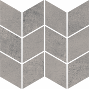 Мозаїка Paradyz Space Grafit Romb Braid полірована 20,5х23,8 см MPC-205X238-1-SPAC.GTROBR